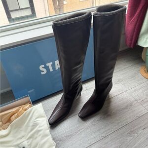 NWT STAUD Espresso Wally boots